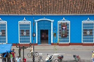 Colonial Building Prints: Cuba, Sancti Spiritus, Sancti Spiritus, Parque Serafin Sanchez, Museum Provincial