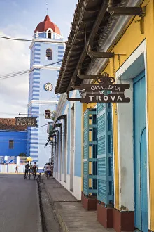 Images Dated 12th July 2016: Cuba, Sancti Spiritus, Sancti Spiritus, Casa del Trova