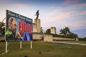 Cuba, Santa Clara, Plaza de la Revolucion, Monumento Ernesto Che Guevara, Memorial