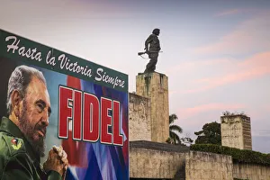 Cuba, Santa Clara, Plaza de la Revolucion, Monumento Ernesto Che Guevara, Memorial
