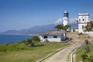 Cuba, Santiago de Cuba Province, Santiago de Cuba, Lighthouse at Castillo de San Pedro