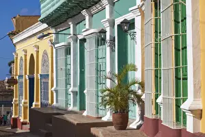 Historical Center Prints: Cuba, Trinidad, Colourful street in historical center