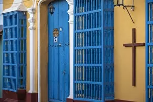 Cuba, Trinidad, Hostal in historical center