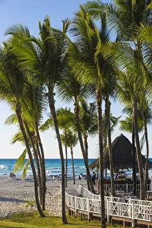Cuba, Varadero, Beach bar on Varadero beach