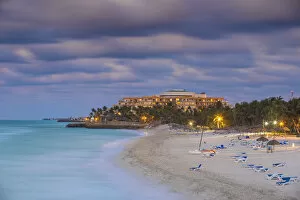Sun Loungers Gallery: Cuba, Varadero, View of beach and Melia Varadero Hotel