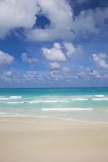 Cuba Prints: Cuba, Villa Clara Province, Jardines del Rey archipelago, Cayo Santa Maria, Playa