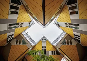 Images Dated 22nd March 2018: Cube Houses, Rotterdam, South Holland, The Netherlands