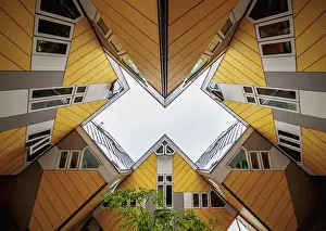City Centre Prints: Cube Houses, Rotterdam, South Holland, The Netherlands