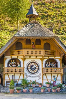 Cuckoo clock house, Black Forest, Baden-WAorttemberg, Germany