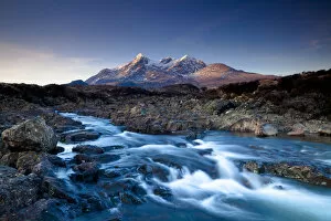 Stream Gallery: The Cuillin Hills, Sligachan, Isle of Skye, Highland Region, Scotland