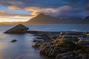 Highland Region Prints: The Cuillins at Sunset, Elgol, Isle of Skye, Scotland