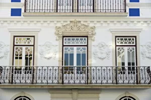 Detail of the Cultural Center of Ericeira. Portugal