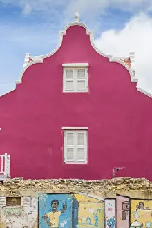 Curacao, Willemstad, Historical district of Otrobanda, Colourful houses