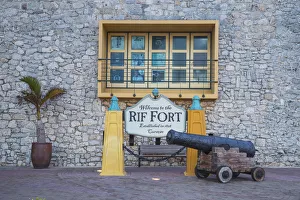 Dutch Caribbean Prints: Curacao, Willemstad, Otrobanda, Rif Fort