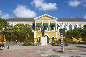 Curacao, Willemstad, Punda, Fort Amsterdam, Governors Palace and Fort Church museum