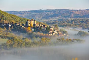 Images Dated 14th November 2018: Curemonte labelled l un des plus beaux villages de France (most beautiful villages