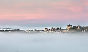 Images Dated 14th December 2017: Curemonte labelled l un des plus beaux villages de France (most beautiful villages