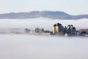 Curemonte labelled l un des plus beaux villages de France (most beautiful villages