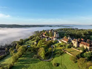 Limousin Prints: Curemonte labelled l'un des plus beaux villages de France (most beautiful villages in France)