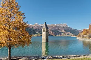 Curon / Graun, province of Bolzano, Venosta Valley, South Tyrol, Italy
