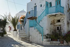 Images Dated 11th December 2018: Cycladic Architectural Styl in Chora, Folegandros, Cyclades, Greece