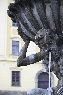 Czech Republic, Moravia, Olomouc, Fountain Of The Tritons In Republic Square (Nam