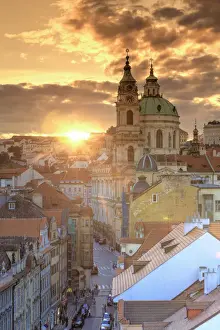 Praha Prints: Czech Republic, Prague, Little Quarter (Mala Strana)