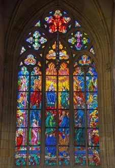 Images Dated 29th November 2018: Czech Republic, Prague, Mala Strana, Prague Castle, St. Vitus Cathedral