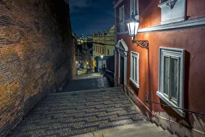 Images Dated 29th November 2018: Czech Republic, Prague, Mala Strana, Castle Stairs, Zamecke schody