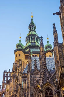 Images Dated 29th November 2018: Czech Republic, Prague, Mala Strana, Prague Castle, St. Vitus Cathedral