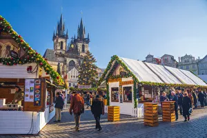Czech Republic, Prague, Old Town, Stare Mesto, Old Town Square, Staromestske namestai