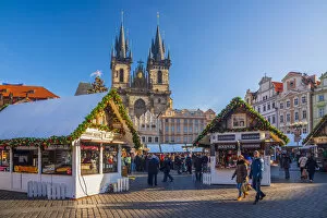 Images Dated 29th November 2018: Czech Republic, Prague, Old Town, Stare Mesto, Old Town Square, Staromestske