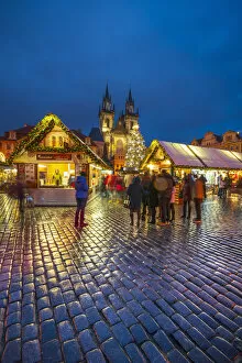Images Dated 29th November 2018: Czech Republic, Prague, Old Town, Stare Mesto, Old Town Square, Staromestske namestai