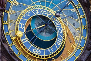 Czech Republic, Prague, Stare Mesto (Old Town). Prague Astronomical Clock (Prague Orloj)