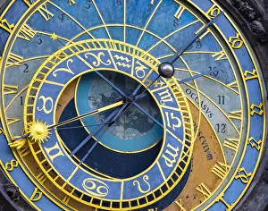 Czech Republic, Prague, Stare Mesto (Old Town). Prague Astronomical Clock (Prague Orloj)