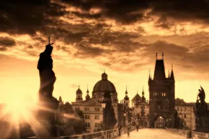 Images Dated 28th April 2011: Czech Republic, Prague, Stare Mesto (Old Town), Charles Bridge