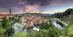 Images Dated 28th April 2011: Czech Republic, South Bohemia, Cesky Krumlov