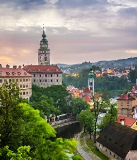 Images Dated 28th May 2016: Czech Republic, South Bohemian Region, Cesky Krumlov