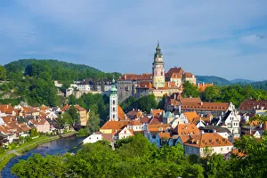Czech Republic, South Bohemian Region, Cesky Krumlov
