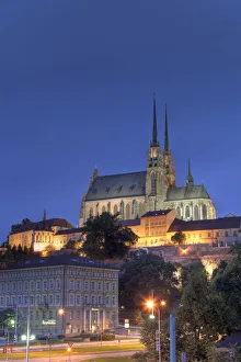 Czech Republic, South Moravia, Brno, Cathedral of St. Peter and St. Paul