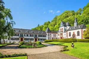 Images Dated 19th June 2020: Dagstuhl castle at Wadern, Saarland, Germany