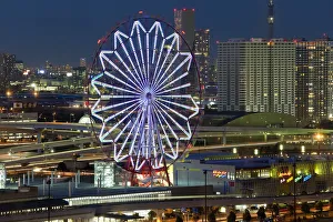 Daikanransha Ferris Wheel at Toyota Mega Web, Odaiba, Tokyo, Japan