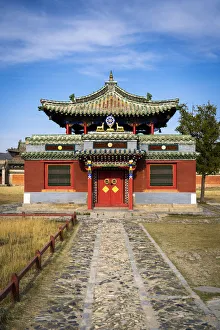 Dalai Lama temple at Erdene Zuu, Kharkhorin, Ovorkhangai Province, Orkhon Valley Dalai Lama temple at Erdene Zuu, Kharkhorin, Ovorkhangai Province, Orkhon Valley