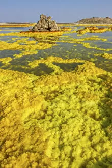 Images Dated 1st October 2021: Dallol sulphur pools, Afar region, northern Ethiopia
