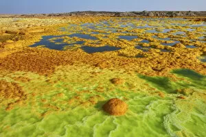 Images Dated 1st October 2021: Dallol sulphur pools, Afar region, northern Ethiopia