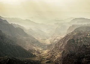 Images Dated 30th November 2018: Dana Biosphere Reserve, elevated view, Tafilah Governorate, Jordan