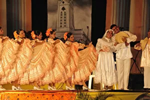 Images Dated 2nd May 2012: Dancers at the Centro Cultural Antiguo, Balet Folklorico, Masaya, Nicaragua