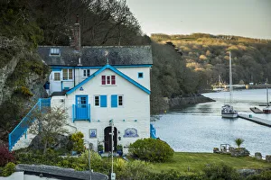 Daphne du Mauriers house, Fowey, Cornwall, England, UK