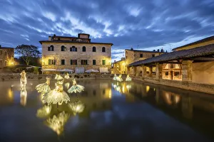 Geothermal Prints: Davide Dall Ossos The Secret Garden, Bagno Vignoni
