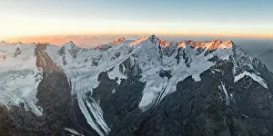 Valtellina Prints: Dawn over the snowy peaks Tredici Cime